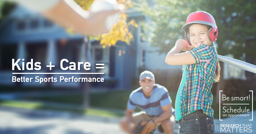 Kids + Care = Better Sports Performance