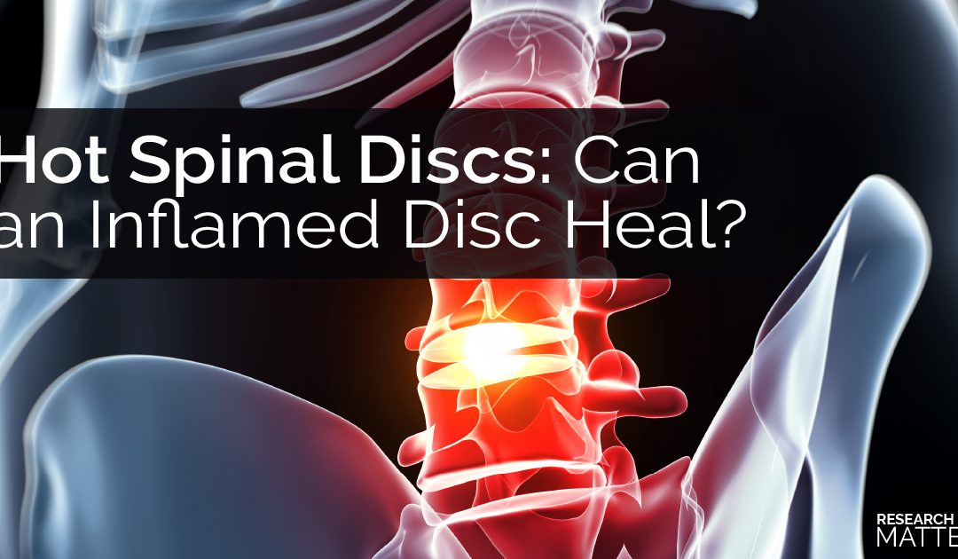 Hot Spinal Discs: Can an Inflamed Disc Heal?