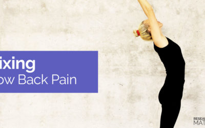 Fixing Low Back Pain